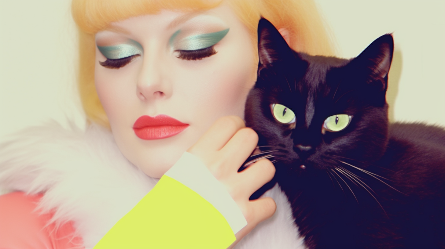 Black Cat / Golden Retriever Energy ⚡️ The Latest TikTok Trend invme(00)